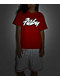 FUBU Reflection Script Red T-Shirt - Thumbnail image 2 of 3