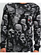 Famous Skulls & Straps Skulls Black Thermal Long Sleeve T-Shirt - Thumbnail image 3 of 4