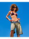 Famous Stars & Straps BOH Repeat Black & Pink Triangle Bikini Top - Thumbnail image 4 of 5