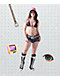 Famous Stars & Straps BOH Repeat Black & Pink Triangle Bikini Top - Thumbnail image 5 of 5