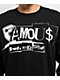 Famous Stars & Straps Cut And Paste Black Long Sleeve T-Shirt - Thumbnail image 2 of 4