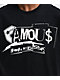 Famous Stars & Straps Cut N Paste Black T-Shirt - Thumbnail image 2 of 3