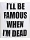 Famous Stars & Straps Dead Famous White T-Shirt - Thumbnail image 2 of 2