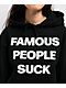 Famous Stars & Straps Famous People Suck Black Hoodie - Thumbnail image 3 of 3
