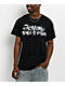 Famous Stars & Straps Stencil Black T-Shirt - Thumbnail image 1 of 2