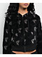 Famous Stars & Straps Thuggish Black Velour Zip Hoodie - Thumbnail image 3 of 5