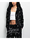 Famous Stars & Straps Thuggish Black Velour Zip Hoodie - Thumbnail image 4 of 5