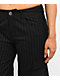 Fivestar General Low Rise Black Pinstripe Cargo Pants - Thumbnail image 4 of 7