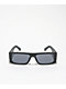 Flat Top Lux Matte Black Sunglasses - Thumbnail image 2 of 2