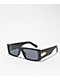 Flat Top Lux Matte Black Sunglasses - Thumbnail image 1 of 2
