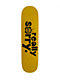 Flip Scribble Logo Yellow 8.25" Skateboard Deck - Thumbnail image 1 of 2