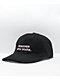 Flying Coffin Obsessed With Death Black Strapback Hat - Thumbnail image 1 of 3