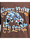 Foos Gone Wild Clown Now Cry Later Brown Long Sleeve T-Shirt - Thumbnail image 3 of 3