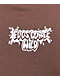 Foos Gone Wild Clown Now Cry Later Brown Long Sleeve T-Shirt - Thumbnail image 2 of 3