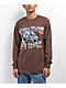 Foos Gone Wild Clown Now Cry Later Brown Long Sleeve T-Shirt - Thumbnail image 1 of 3