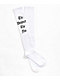Foos Gone Wild The Downer The Foo White Crew Socks - Thumbnail image 1 of 2