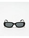 Forehead Black Rhinestone Sunglasses - Thumbnail image 2 of 2