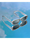 Forehead Silver Rhinestone Sunglasses - Thumbnail image 3 of 4