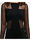 Forest Ink Divinity Black Long Sleeve Mesh Top - Thumbnail image 3 of 5