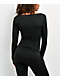 Forest Ink Viper Lace Up Black Long Sleeve Top - Thumbnail image 2 of 5