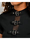 Forest Ink Winona Buckle Black Crop Top - Thumbnail image 4 of 5