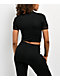 Forest Ink Winona Buckle Black Crop Top - Thumbnail image 2 of 5