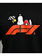 Formula 1 x Peanuts Logo Lockup Black T-Shirt - Thumbnail image 2 of 4