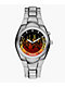 Fossil Big Tic Y2K Flame Yellow & Silver Analog & Digital Watch - Thumbnail image 3 of 11