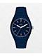 Fossil Everett Silicone Navy Analog Watch - Thumbnail image 1 of 5