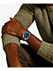 Fossil Everett Silver & Navy Analog Watch - Thumbnail image 2 of 4