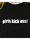 Foundation Girls Kick Ass Black T-Shirt - Thumbnail image 2 of 2