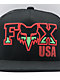 Fox Cultural Origins Black Trucker Hat