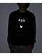 Fox Racing Image Cosmo Black Oversized Long Sleeve T-Shirt - Thumbnail image 2 of 4