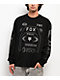 Fox Racing Image Cosmo Black Oversized Long Sleeve T-Shirt - Thumbnail image 1 of 4