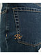 Freeworld Beach Straight Leg Blue Denim Jeans - Thumbnail image 6 of 6
