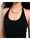 Freeworld Clover Black Halter Top - Thumbnail image 3 of 5