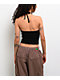 Freeworld Clover Black Halter Top - Thumbnail image 2 of 5