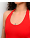 Freeworld Clover Flame Scarlet Halter Top - Thumbnail image 3 of 4