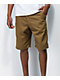 Freeworld Discord Dark Khaki Chino Shorts - Thumbnail image 2 of 5