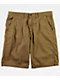 Freeworld Discord Dark Khaki Chino Shorts - Thumbnail image 1 of 5
