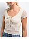 Freeworld Fancy Lace Birch top - Thumbnail image 3 of 3