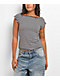Freeworld Isabel Striped Pink & Black Top - Thumbnail image 1 of 3