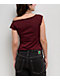 Freeworld Isabel Striped Red & Black T-Shirt - Thumbnail image 2 of 3