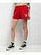 Freeworld Juliet Cutoff Red Sweat Shorts - Thumbnail image 1 of 3