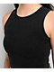 Freeworld Laney Black Wash Crop Tank Top - Thumbnail image 3 of 3