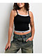 Freeworld Laura Black & Grey Layered Crop Tank Top - Thumbnail image 1 of 3