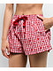 Freeworld Lyra Red Gingham Boxer Shorts - Thumbnail image 3 of 3