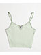 Freeworld Mirabelle Aqua Crop Tank Top - Thumbnail image 5 of 5