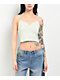 Freeworld Mirabelle Aqua Crop Tank Top - Thumbnail image 1 of 5