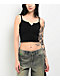 Freeworld Mirabelle Black Crop Tank Top - Thumbnail image 1 of 4